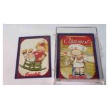 72 piece set of Campbell Soup trading cards