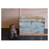 Metal File Box & Drill Bit