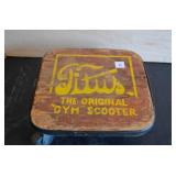 Vintage red Titus The Original ï¿½GYMï¿½ Scooter