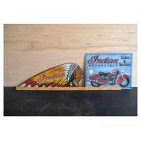 Indian Motorcycle Metal Signs