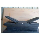 Contico black toolbox - no keys