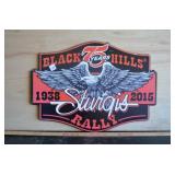 75th Year Sturgis Rally Wood Sign