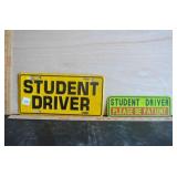 Student Driver Warning License plate