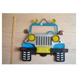 3D Jeep Metal Sign