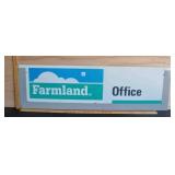 Farmland Metal Sign