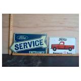 Ford Metal Signs