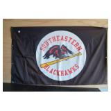 Southeastern Blackhawks (Iowa) Flag