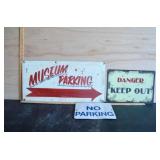 Parking Metal Signs