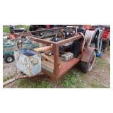 Service Trailer, 7'X4' Miller Welder Bluestar