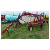 Rowse 16 Wheel Rake, Missing One Wheel