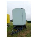 2 Cone 2500 Gal Fertilizer Tanks On Trailer