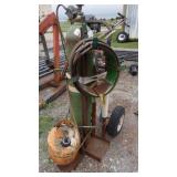 Oxygen Bottle/Propane, Torch And Hose