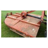 Rhino 3 Point 7' Mower, Hard Rear Wheel