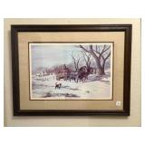 Fred Unruh - The School Bus - Print