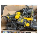 Dewalt Power Tools - Batteries and Chargers