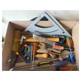 Hand Tools Assorted - Triangle, Screwdriver,