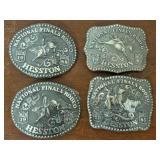 4 - Hesston Belt Buckles