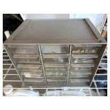 Organizer Bin W/Contents