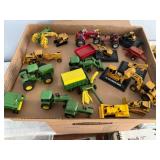 Small Toy Display Tractors