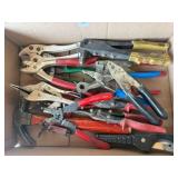 Hand Tools Assorted - Hammer, Vice grips, etc
