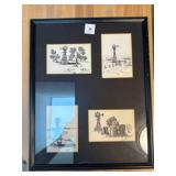 Black and White Pen/Ink Drawings