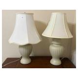 2 Table Lamps