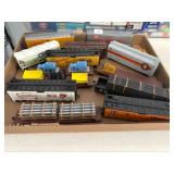 Model Train Cars Assorted