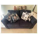 Blue Love Seat