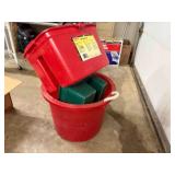Rubber Buckets