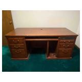 Martin Furniture - Oak Office Desk
