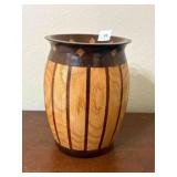 Hand Crafted Wooden Vase
