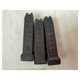 3-.40 cal Glock magazines