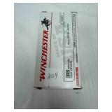 Winchester .38 spec. ammo