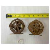 2-vintage Fly cast reels