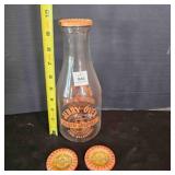 Jerry Oven Gold Guernsey Enid Oklahoma Milk Bottle