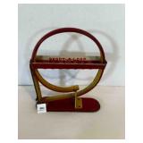 Antique Metal Toy Shoot A Loop marble game