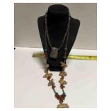 2 Western Style Necklaces 28' is longest
