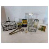 Cains Spice Metal Vintage Tins, sugar shaker