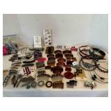 Hair Combs, Head Bands, Fancy Bobby Pins, Clips