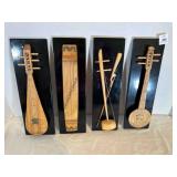 Primitive look instruments Wall dï¿½cor on plaques