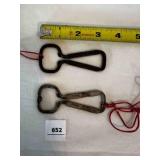 Coca Cola & Pepsi cola Bottle Openers-vintage