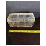Refrigerator Dish Criss Cross Hazel Atlas 8x4