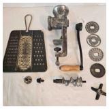 Keystone 10 Meat Grinder, Wide cheese Grater
