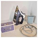 Rowenta ProMaster Iron-powers on, sole Cleaner kit