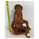 Art Dï¿½cor Indian Maiden Enid Oklahoma Thermometer