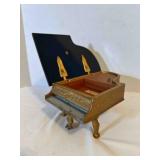 Cast Iron Piano Music Box Made In Switzerland