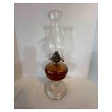 Oil Lamp Lantern w/oil-will NOT ship 17'