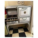 Buck's Stove Enamelware Stove for Gas Coal or Wood