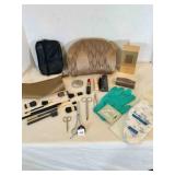 Cosmetic Bags, Scissors, Cosmetic Brushes, New box