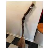 Twisted Wood Branch Broom 48' tall used for Dï¿½cor